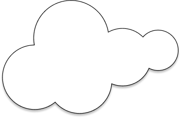 cloud vector art